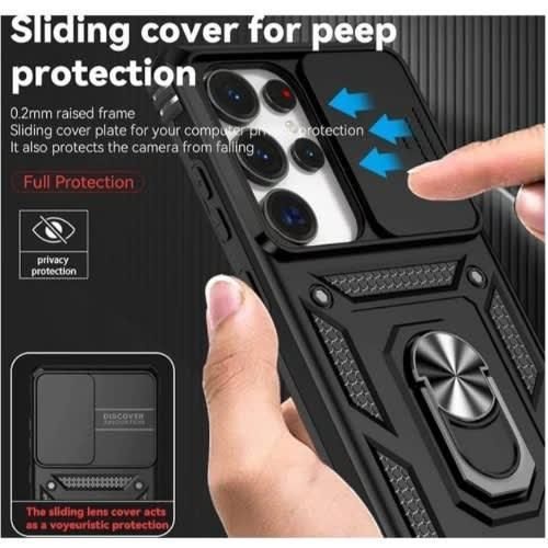 Generic Armor Defender Back Case For Samsung Galaxy S26 Ultra - Black - image 2