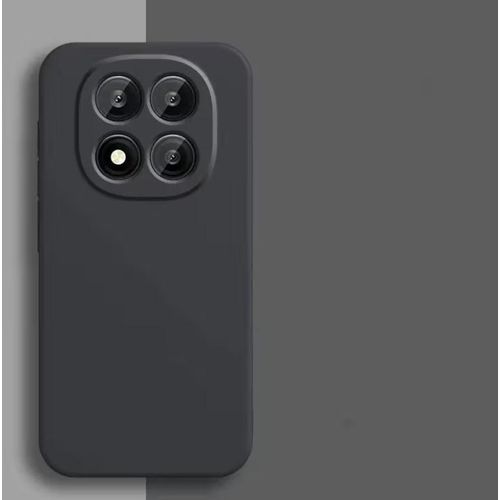 XIAOMI Redmi note 14 pro plus Silicone Protective Case – Matte Black Elegance with Full Camera Coverage, Shockproof Corners & Scratch-Resistant Shield. ( Black ) - image 2