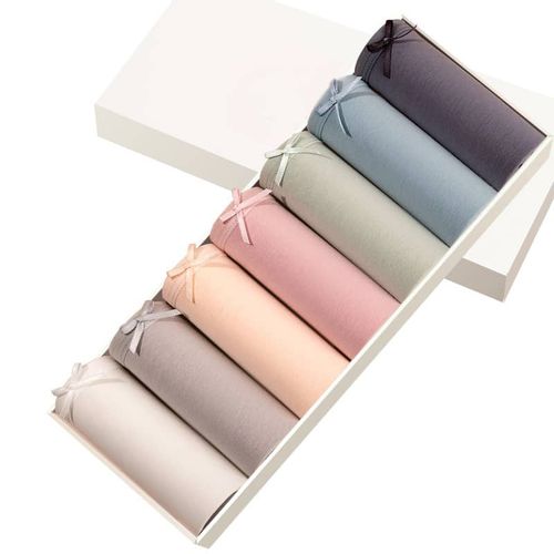 Fashion Pure Cotton Ladies Panties Boxed Set Of 7