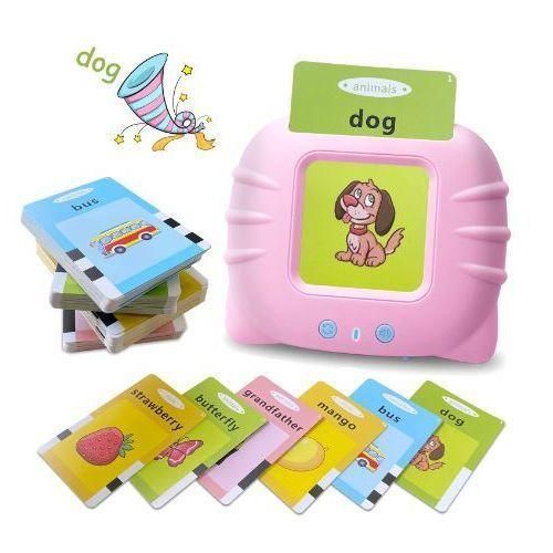 product_image_name-Generic-Kids Montessori Vocab Learning Talking Flash Cards-1