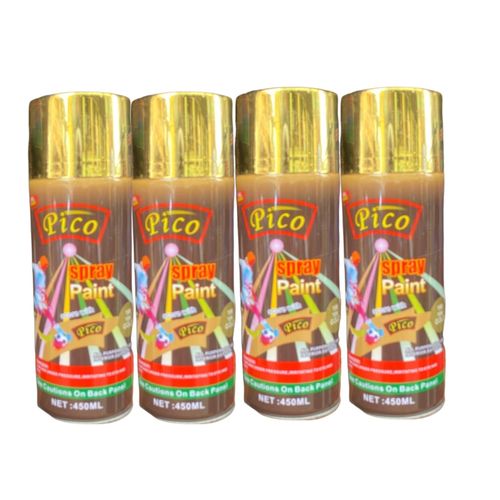 PICO Spray paint - Gold - 4Pcs