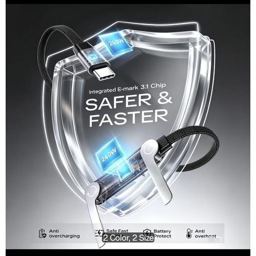 Generic Samsung TYPE A1 USB-C Fast Data Type-C To Type C Cable For Android, MacBook - image 3