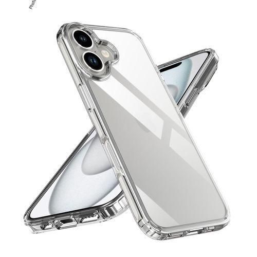 Generic High Quality iPhone 17/17 Air/17 Pro/17 Pro Max Shock Absorbent Crystal Clear Transparent Back Case - image 2