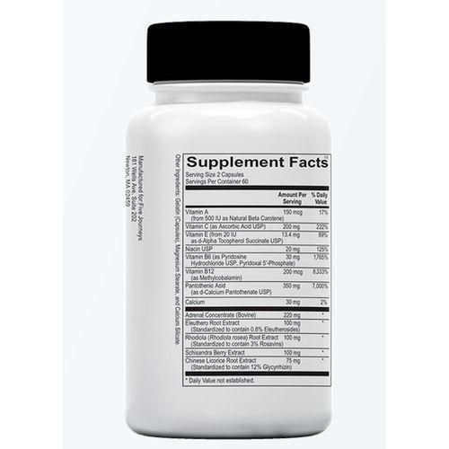 Five Journeys AdrenAlign Endocrine Support 120 Capsules - image 4