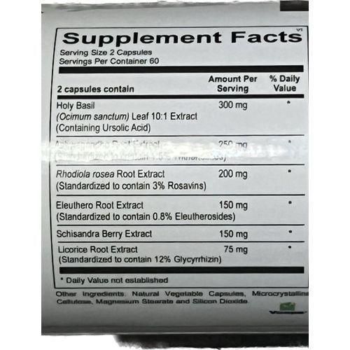 Five Journeys AdrenAlign Endocrine Support 120 Capsules - image 5