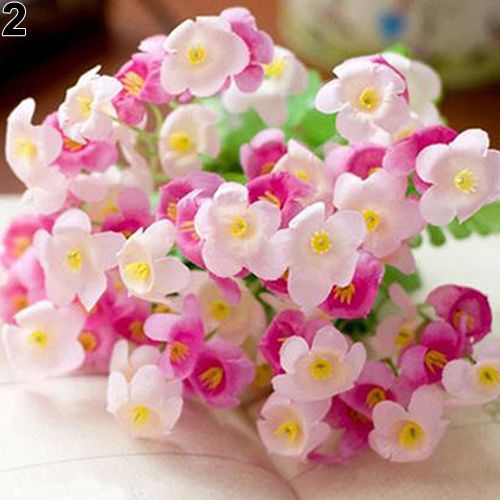 product_image_name-Generic-1 X Bouquet/60 Heads Artificial Campanula Flower Leaf Wedding Party Decor-Pink-1