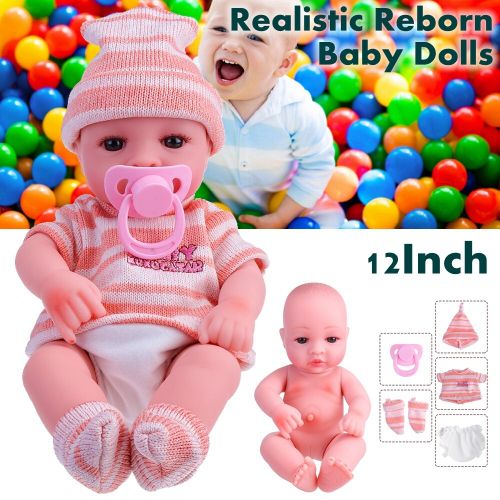 Full Body Silicone Baby Reborn Anatomically Correct Baby GIRL or