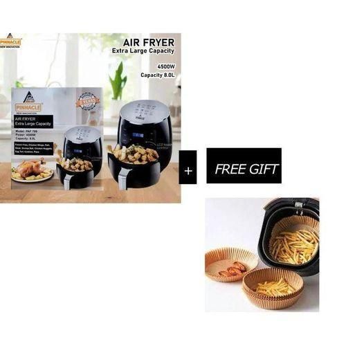product_image_name-Generic-Pinnacle Extra Large Capacity Air Fryer-8.0L And Free Parchment Paper-1