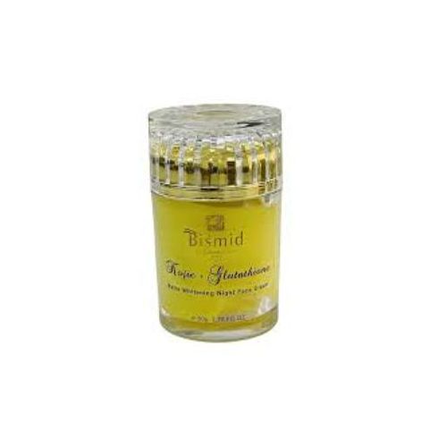 Bismid Kojic + Glutathoine Extra Brightening Night Face Cream, 80g.