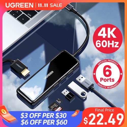 Generic Ugreen 4k 60hz Usb C Hub Type C To Multi Usb 3.0 Hub Hdmi