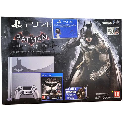 Sony PS4 Console Limited Edition Batman Arkham Knight 500GB w/Seven PS4  Games