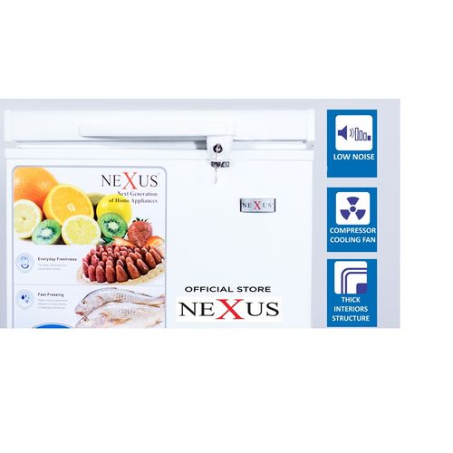 Nexus 100-Litre Chest Freezer NX-150H - White
