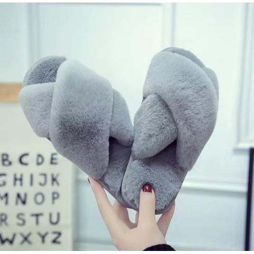 product_image_name-Fashion-Fluffy Indoor Flipflop Slippers-1