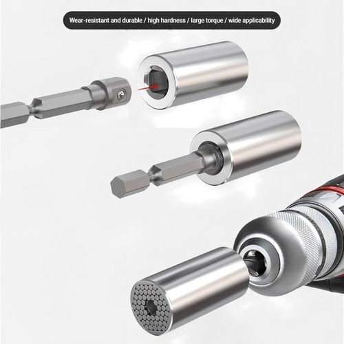 product_image_name-Generic-7-19mm Universal Socket Wrench Tool Power Drill Adapter Set Multi-Function Ratchet Wrench Repair Tools-6