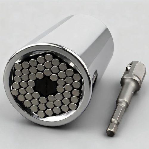 product_image_name-Generic-7-19mm Universal Socket Wrench Tool Power Drill Adapter Set Multi-Function Ratchet Wrench Repair Tools-8