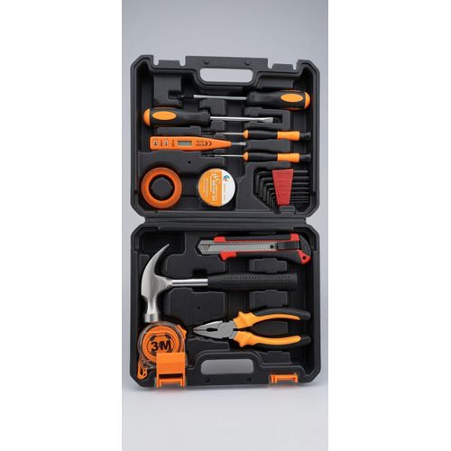 Generic 39-Piece Household Hand Tool Kit – Multi-Purpose Repair Tool Set with Storage Case