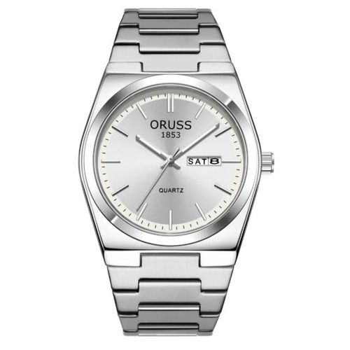 ORUSS Men & Women Thin Elegant Dual Calendar Quartz Watch - image 2