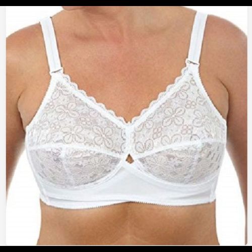 Cameo Banta Front Cross Bra - White