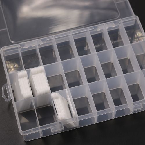 Transparent Plastic Embroidery Floss Storage Box Floss Bobbins Beads  Storage Organizer DIY Cross Stitch Sewing Tools