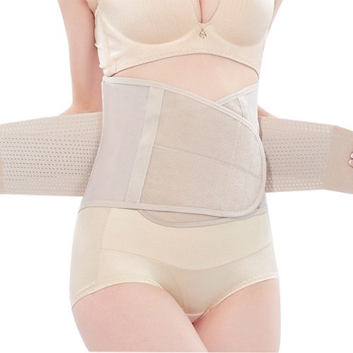 Fashion Maternity Postpartum Belt Bandage Slimming Corset Corsets &  Bustiers Plus Size Women Waist Trainer Back Support Belts(#skin Color)