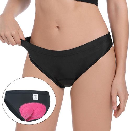 Generic Women's Cycling 3D Padded Underwear Quick Dry Breathable