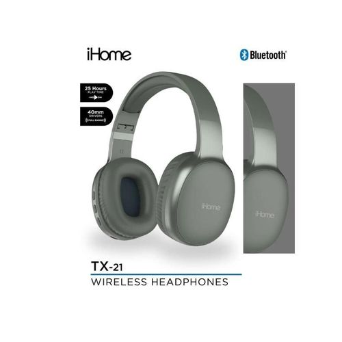 ihome TX-21 Wireless Headphones - Green