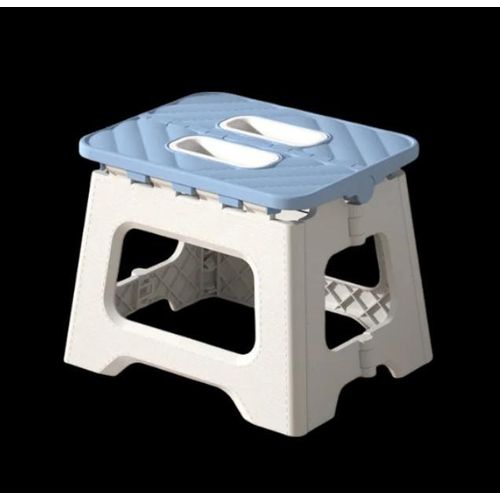 Generic Kid's Foldable Plastic Step Stool (Light Blue - image 3