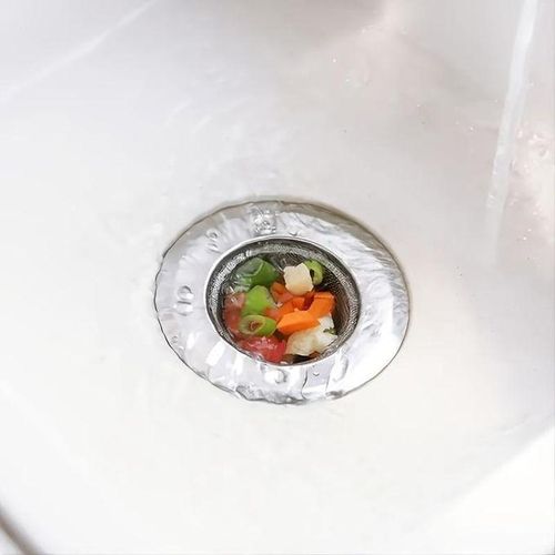 Generic 2pcs Kitchen Stainless Steel Sink Drain Strainer, Large Wide Rim - image 5