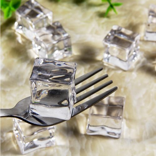 Resin CLEAR ICE CUBES Crystal Clear Transparent Ice Cubes for