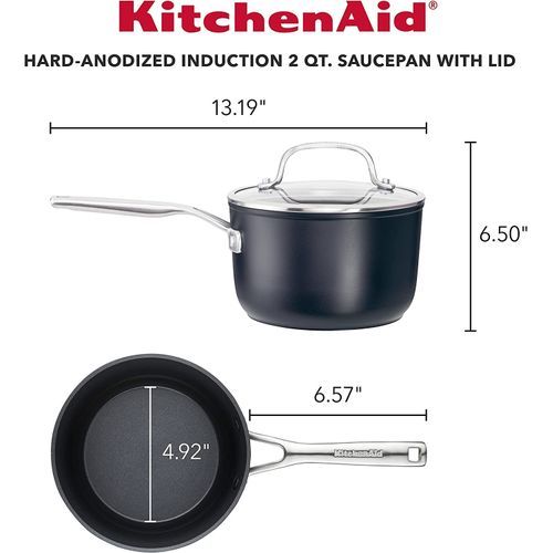 KitchenAid Hard-Anodized Induction 8.25 Nonstick Frying Pan