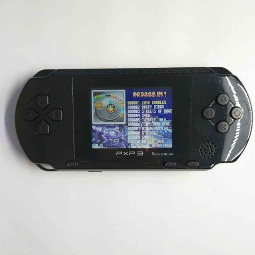 3 Inch 16 Bit PXP3 Slim Station Video Games Player Handheld Game