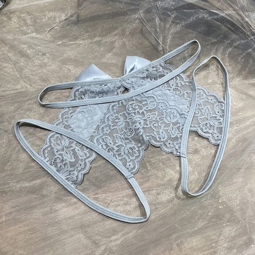 Fashion Women's Sexy Hollow Out Thong Lingerie Open Crotch