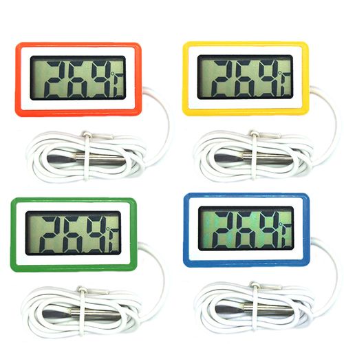 Mini LCD Digital Thermometer Fridge Freezer Thermometer for Fish