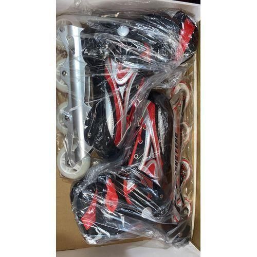 Generic Roller Skates Skating Shoes With Adjustable Aluminum Bracket 41-44