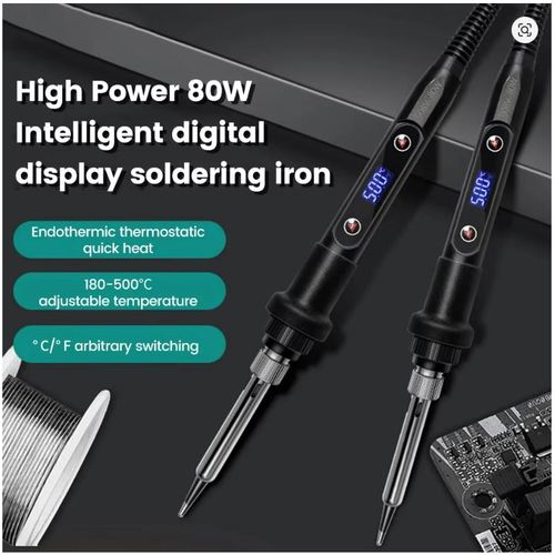 Generic Electric Sodering Iron Kit set  LCD Soldering Iron Digital Multimeter - image 4