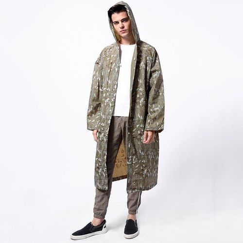 Fashion Eva Pattern Thickening Raincoat