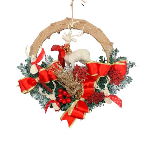 product_image_name-Christmas-Wreath Festive Door And Wall Decorations-1