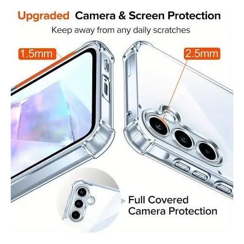 Samsung Galaxy A55 ClearGuard Air-Cushion Anti-Drop Transparent Protective Case - image 2