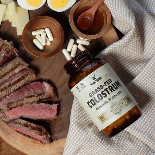 product_image_name-HEART & SOIL-Colostrum 180 Capsules Immune Support, Gut Health, & More-7