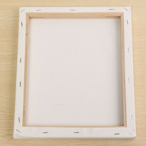 White Blank Square Canvas Painting Drawing Board Wooden Frame For Art  Artist Oil Acrylic Paints - M