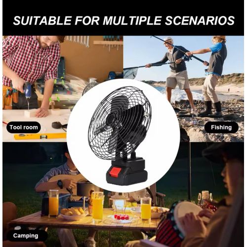 Generic Lithium battery fan with 2 batteries - image 4