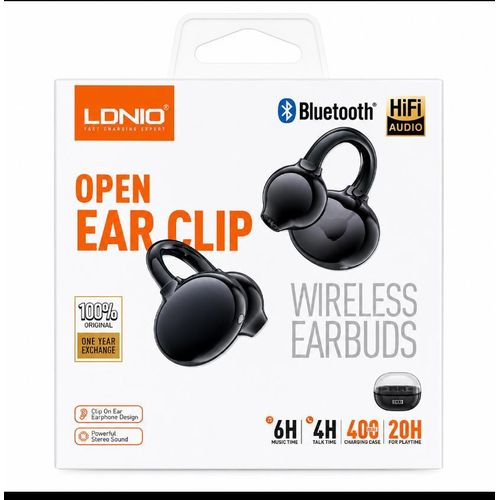 LDNIO Open Ear Clip Wireless Earbuds