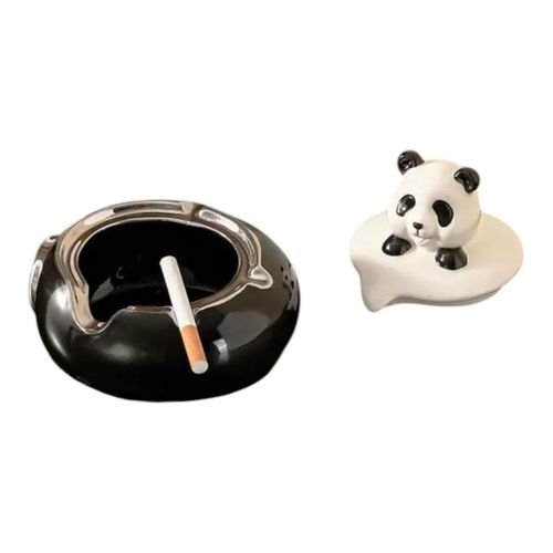 Panda Classic Glass AshTray - Ashtray - image 3