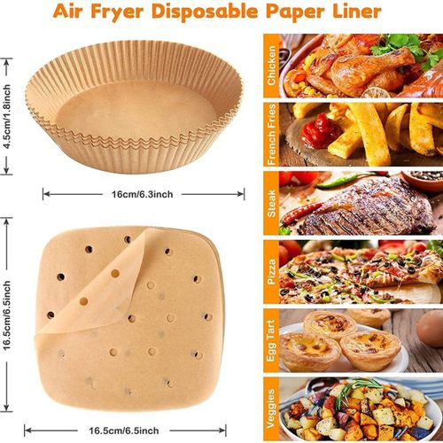 Generic 150 Pcs Air Fryer Liners,Disposable Parchment Paper Liners/Sheets  for Oven Microwave Instant,Etc,Air Fryer Accessories