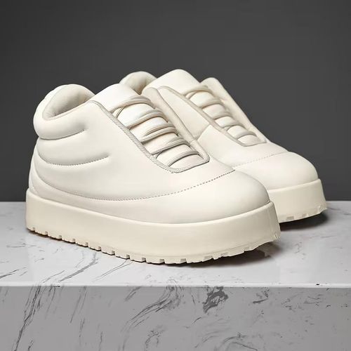product_image_name-Fashion-Men’s Soft Cushion Cream Sneakers - Off-White-1