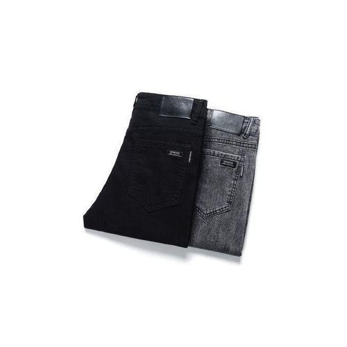 product_image_name-Fashion-Men's 2 In 1 Stretch Regular Fit Jeans-1
