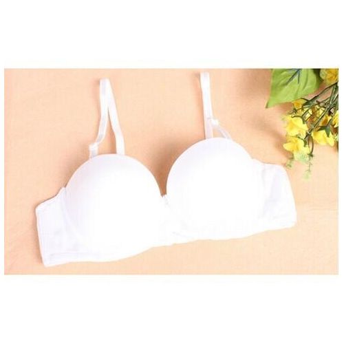 Generic Women Sexy Lingerie Bra Smooth Girl Seamless 1/2 Cup Push