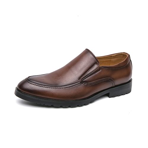 Brown slip resistant shoes best sale