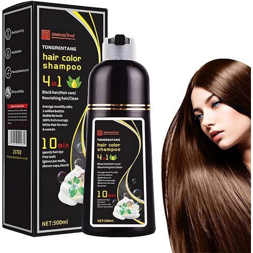 product_image_name-Generic-4 In 1 Hair Color Shampoo White Turn BROWN-1