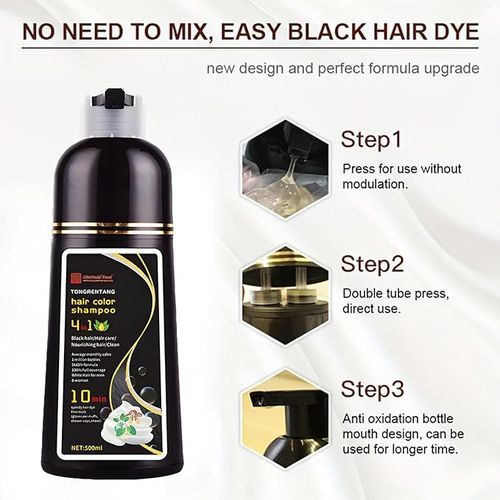 product_image_name-Generic-4 In 1 Hair Color Shampoo White Turn BROWN-3